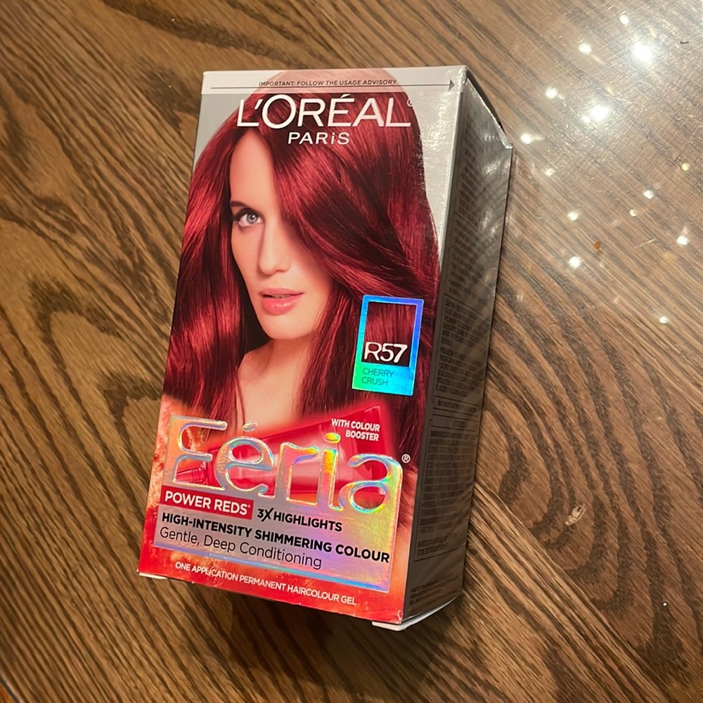 L’oreal Feria cherry crush R57, new, sealed